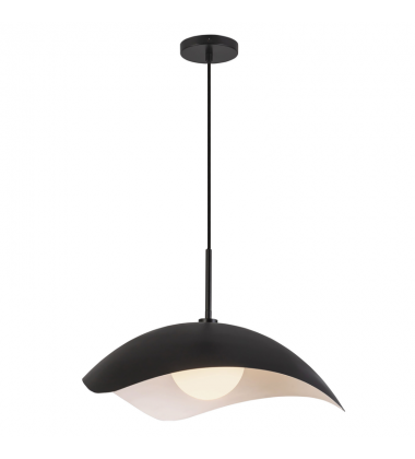 PD55922-BK-Kirby 22-in Black Pendant