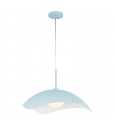 PD55922-CER-Kirby 22-in Cerulean Socket Pendant
