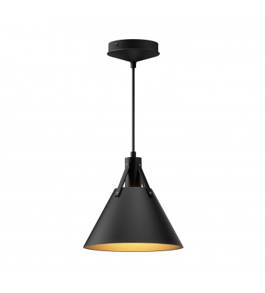 PD584510MB-Archer 10-in Matte Black 1 Light Pendant  PD584510MB-Archer 10-in Matte Black 1 Light Pendant