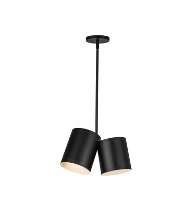 PD58814-BK-Keiko 14-in Black 2 Lights Pendant PD58814-BK-Keiko 14-in Black 2 Lights Pendant