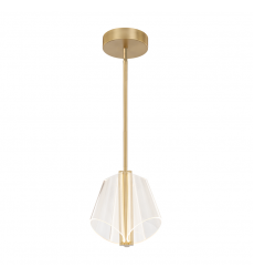 PD62511-BG/LG-UNV-Mulberry 11-in Brushed Gold/Light Guide LED Pendant