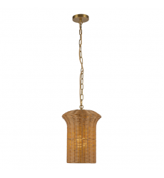 PD641011BG-Kai 11-in Brushed Gold Socket Pendant