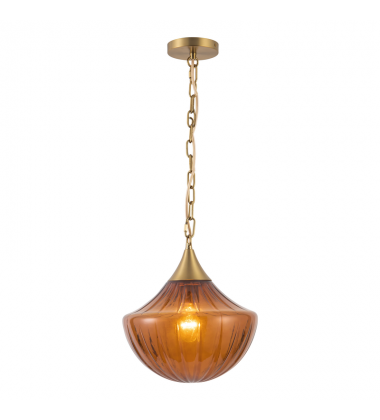 PD651012BGAM-Farrah 12-in Gold Pendant PD651012BGAM-Farrah 12-in Gold Pendant