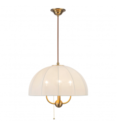 PD661418BG-Crosby 18-in Brushed Gold Socket Pendant