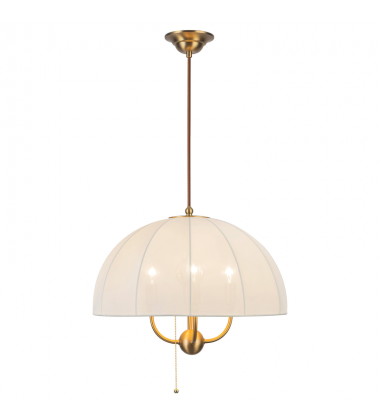 PD661418BG-Crosby 18-in Brushed Gold Socket Pendant