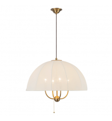 PD661424BG-Crosby 24-in Brushed Gold Socket Pendant