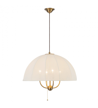 PD661424BG-Crosby 24-in Brushed Gold Socket Pendant