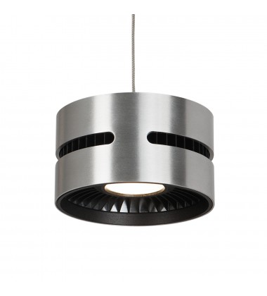  PD6705-BN-UNV-Oxford 5-in Brushed Nickel LED Pendant