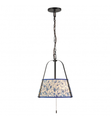 PD675213MBBL-Scout 13-in Black Pendant
