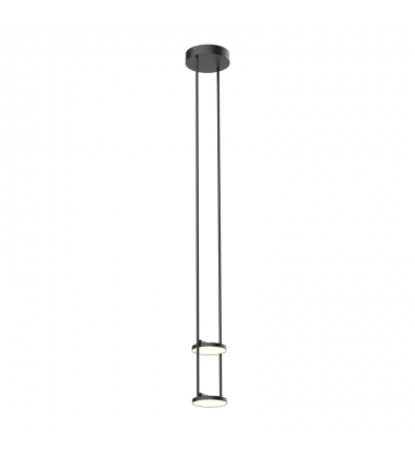 PD72208-BK-UNV-Novel 8-in Black LED Pendant PD72208-BK-UNV-Novel 8-in Black LED Pendant