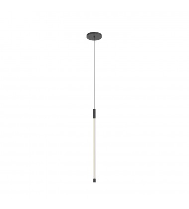  PD75021-BK-Motif 21-in Black LED Pendant