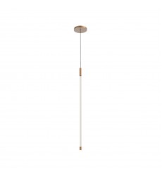  PD75027-BG-Motif 27-in Brushed Gold LED Pendant