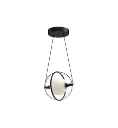 PD76708-BK-UNV-Aries 8-in Black LED Pendant