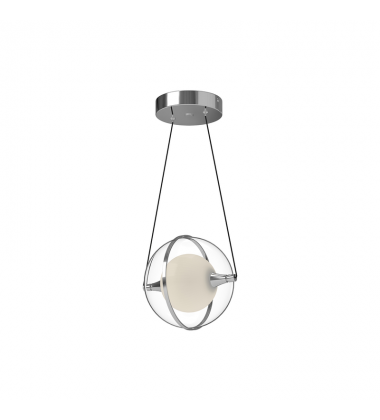 PD76708-CH-UNV-Aries 8-in Chrome LED Pendant PD76708-CH-UNV-Aries 8-in Chrome LED Pendant