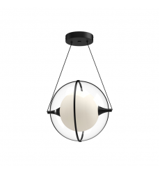 PD76712-BK-UNV-Aries 12-in Black LED Pendant