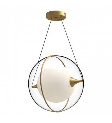 PD76716-BG-UNV-Aries 16-in Brushed Gold LED Pendant