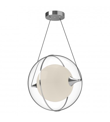  PD76716-CH-Aries 16-in Chrome LED Pendant