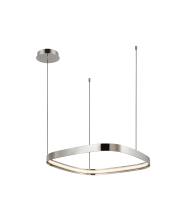 PD78019-PN-UNV-Yukon 19-in Polished Nickel LED Pendant PD78019-PN-UNV-Yukon 19-in Polished Nickel LED Pendant