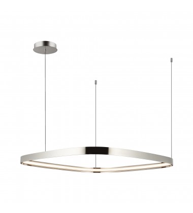  PD78031-PN-Yukon 31-in Polished Nickel LED Pendant