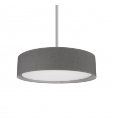  PD7916-GY-5CCT-Dalton 16-in Gray LED Pendant