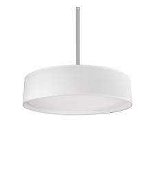  PD7916-WH-Dalton 16-in White LED Pendant