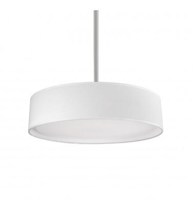 PD7916-WH-Dalton 16-in White LED Pendant PD7916-WH-Dalton 16-in White LED Pendant