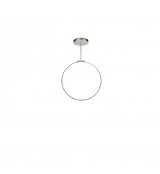  PD82524-BN-Cirque 24-in Brushed Nickel LED Pendant