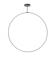 PD82572-BK-UNV-010-Cirque 72-in Black LED Pendant