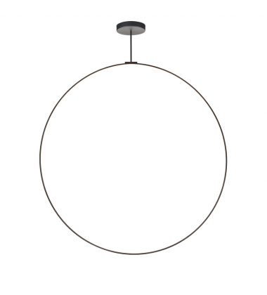 PD82572-BK-UNV-010-Cirque 72-in Black LED Pendant PD82572-BK-UNV-010-Cirque 72-in Black LED Pendant