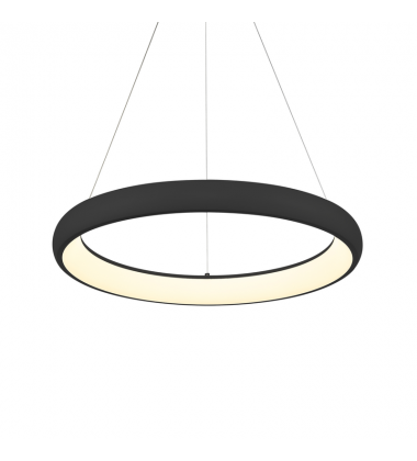 PD82724-BK-UNV-Cortana 24-in Black LED Pendant