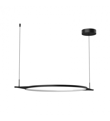 PD84436-BK-UNV-Serif 36-in Black LED Pendant