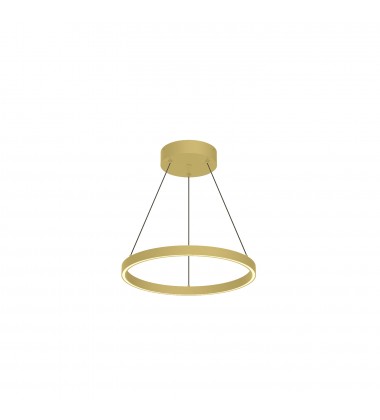 PD87118-BG-Cerchio 18-in Brushed Gold LED Pendant  PD87118-BG-Cerchio 18-in Brushed Gold LED Pendant
