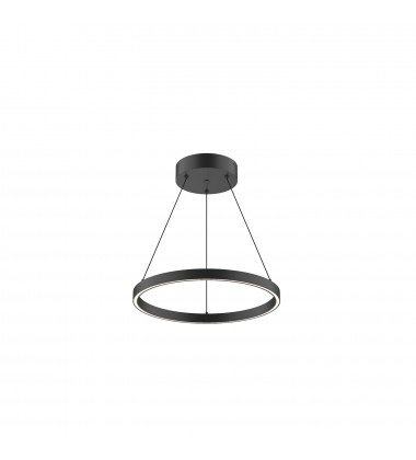 PD87118-BK-Cerchio 18-in Black LED Pendant  PD87118-BK-Cerchio 18-in Black LED Pendant