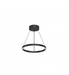 PD87118-BK-UNV-010-Cerchio 18-in Black LED Pendant PD87118-BK-UNV-010-Cerchio 18-in Black LED Pendant