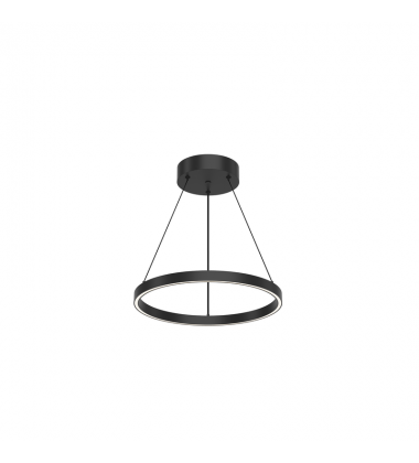 PD87118-BK-UNV-010-Cerchio 18-in Black LED Pendant