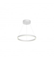  PD87118-WH-Cerchio 18-in White LED Pendant