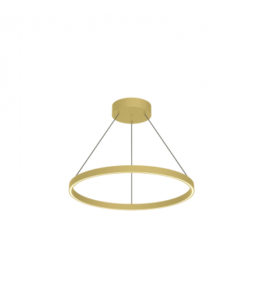 PD87124-BG-UNV-010-Cerchio 24-in Brushed Gold LED Pendant