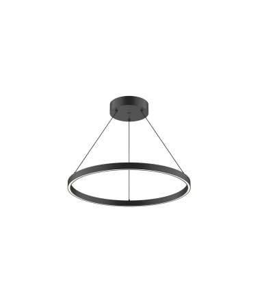 PD87124-BK-Cerchio 24-in Black LED Pendant  PD87124-BK-Cerchio 24-in Black LED Pendant
