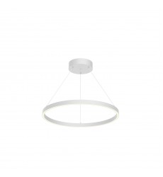  PD87124-WH-Cerchio 24-in White LED Pendant