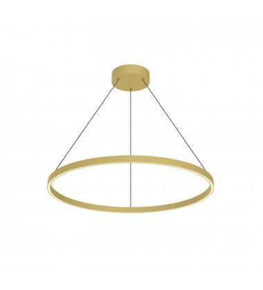  PD87132-BG-Cerchio 32-in Brushed Gold LED Pendant