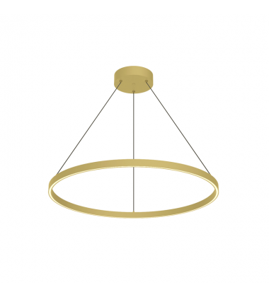 PD87132-BG-UNV-010-Cerchio 32-in Brushed Gold LED Pendant