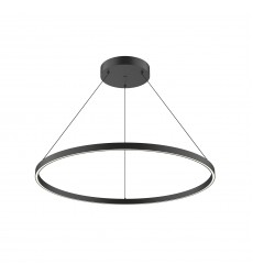  PD87136-BK-Cerchio 36-in Black LED Pendant