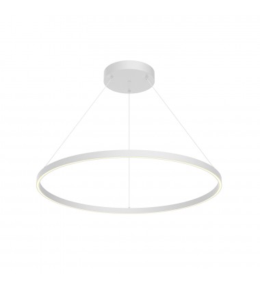 PD87136-WH-Cerchio 36-in White LED Pendant  PD87136-WH-Cerchio 36-in White LED Pendant