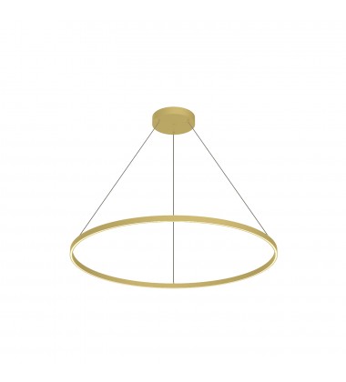PD87148-BG-Cerchio 48-in Brushed Gold LED Pendant  PD87148-BG-Cerchio 48-in Brushed Gold LED Pendant