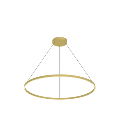 PD87148-BG-UNV-010-Cerchio 48-in Brushed Gold LED Pendant