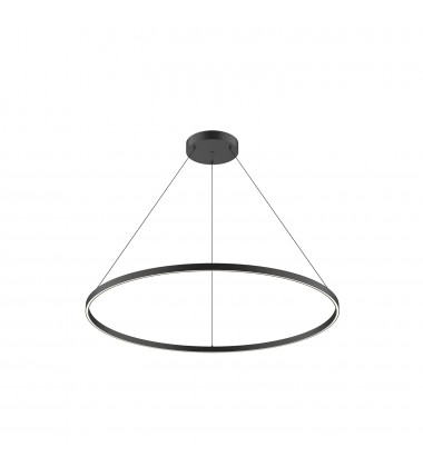 PD87148-BK-Cerchio 48-in Black LED Pendant  PD87148-BK-Cerchio 48-in Black LED Pendant