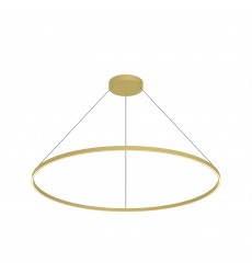  PD87160-BG-Cerchio 60-in Brushed Gold LED Pendant