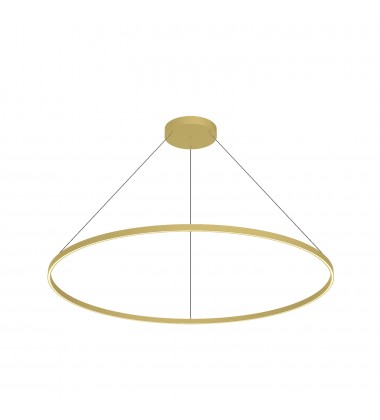 PD87160-BG-Cerchio 60-in Brushed Gold LED Pendant  PD87160-BG-Cerchio 60-in Brushed Gold LED Pendant
