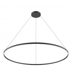  PD87172-BK-Cerchio 72-in Black LED Pendant