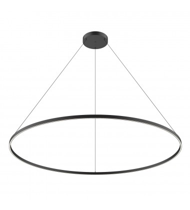 PD87172-BK-Cerchio 72-in Black LED Pendant  PD87172-BK-Cerchio 72-in Black LED Pendant